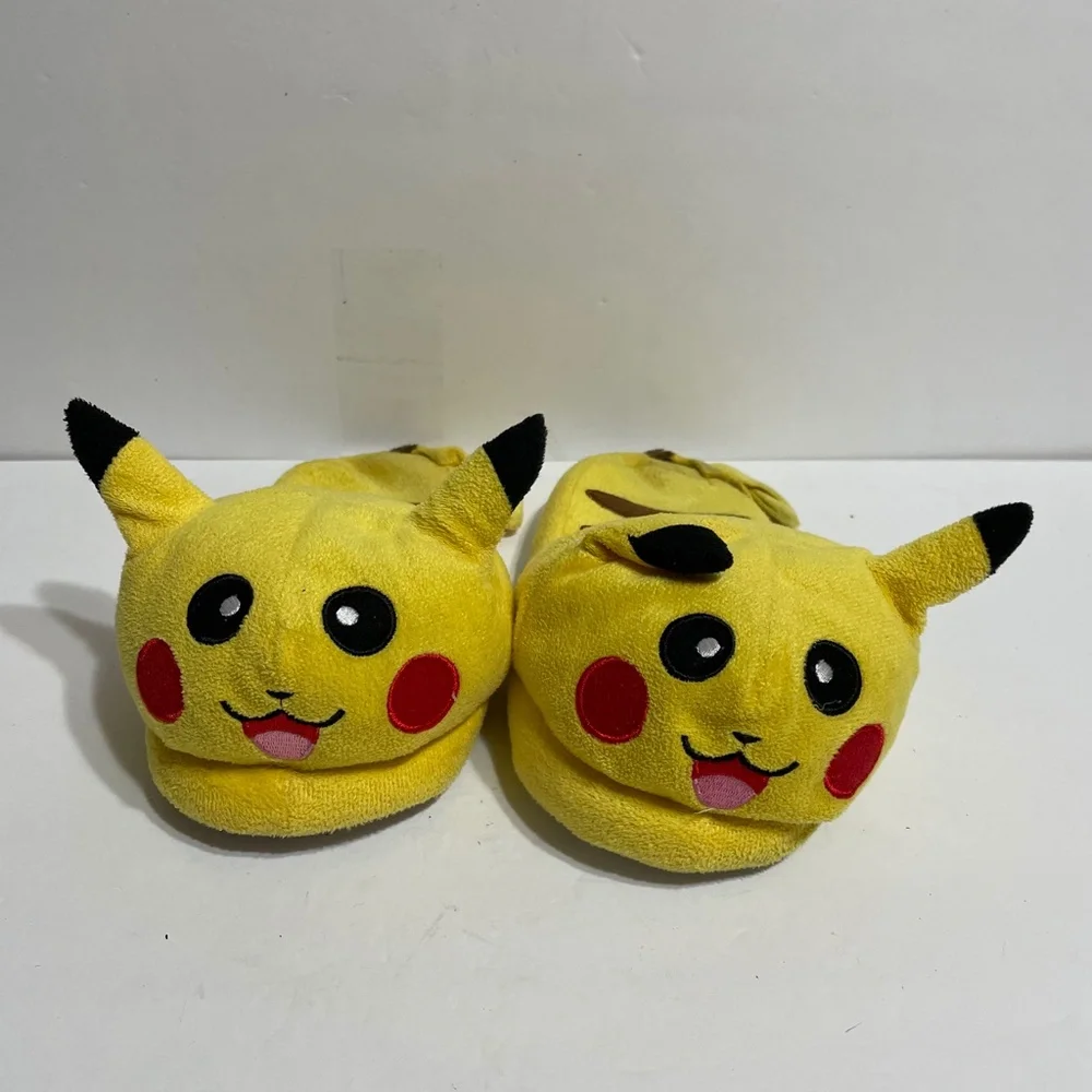Tomi Pikachu House Slippers M Pokemon Cartoon Yellow Electric Mouse